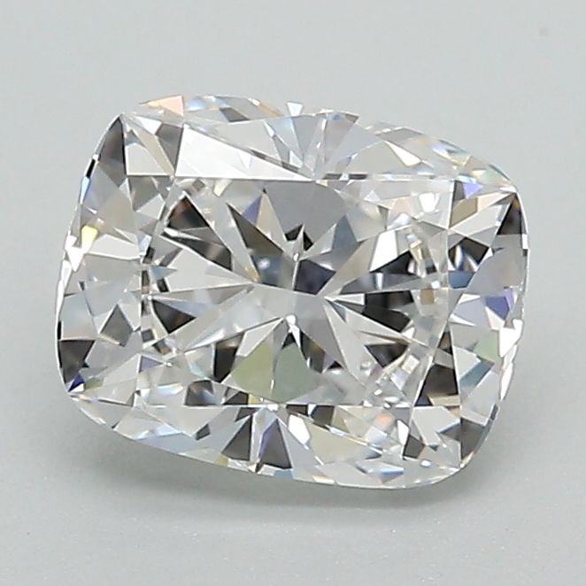 Loose Diamond - CUSHION BRILLIANT 1.36ct D VVS2: Loose Diamond - CUSHION BRILLIANT 1.36ct D VVS2 Source: This is a real non-mined Diamond that has been grown in a lab Shape: CUSHION BRILLIANT Carats: 1.36 Color: D Clarity: VVS2 Certification: IGI Vi