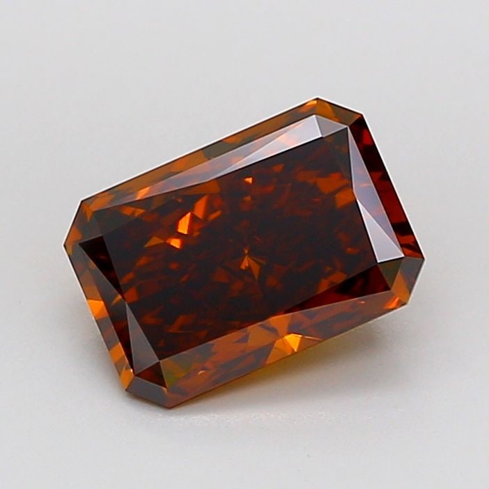 Loose Diamond - RADIANT 2.22ct Fancy Deep Orange VVS2 (1 of 1)