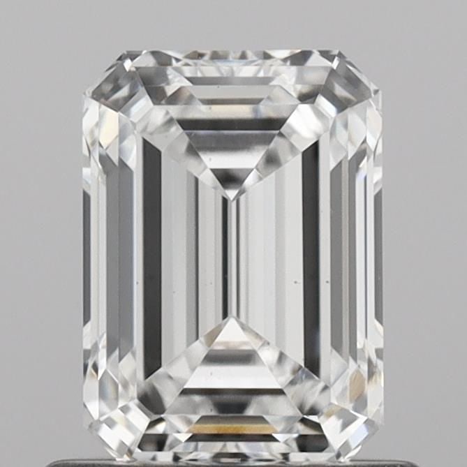 Loose Diamond - EMERALD 0.92ct E VS2: Loose Diamond - EMERALD 0.92ct E VS2 Source: This is a real non-mined Diamond that has been grown in a lab Shape: EMERALD Carats: 0.92 Color: E Clarity: VS2 Certification: IGI Video: