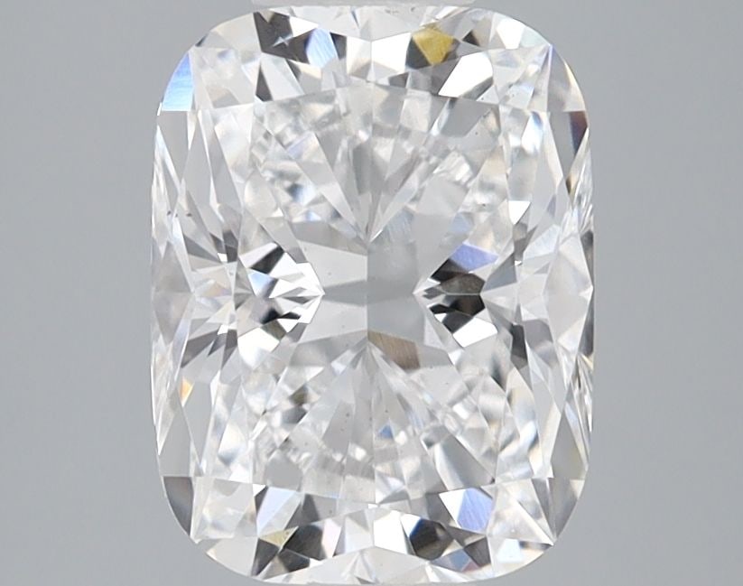 Loose Diamond - CUSHION MODIFIED 2.08ct D VS2: Loose Diamond - CUSHION MODIFIED 2.08ct D VS2 Source: This is a real non-mined Diamond that has been grown in a lab Shape: CUSHION MODIFIED Carats: 2.08 Color: D Clarity: VS2 Certification: IGI Video:
