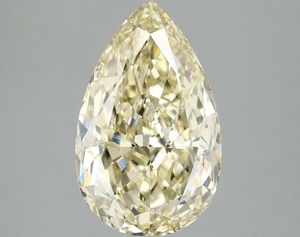 Loose Diamond - PEAR 3.0ct Fancy Yellow VS2: Loose Diamond - PEAR 3.0ct Fancy Yellow VS2 Source: This is a real non-mined Diamond that has been grown in a lab Shape: PEAR Carats: 3.0 Color: Fancy Yellow Certification: IGI Video: