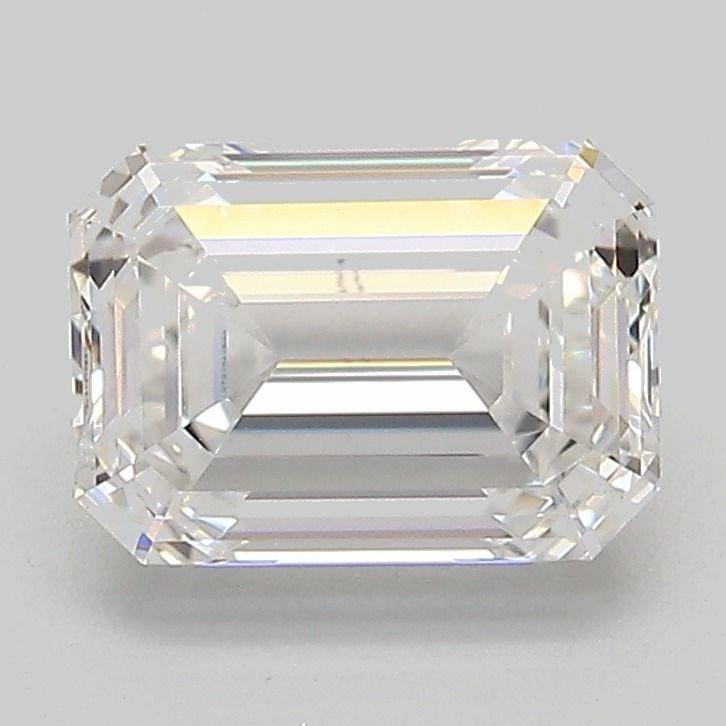 Loose Diamond - EMERALD 2.03ct E VVS2: Loose Diamond - EMERALD 2.03ct E VVS2 Source: This is a real non-mined Diamond that has been grown in a lab Shape: EMERALD Carats: 2.03 Color: E Clarity: VVS2 Certification: IGI Video: