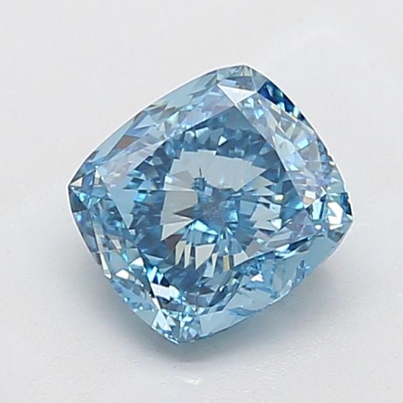 Loose Diamond - CUSHION MODIFIED 2.04ct Fancy Vivid Blue VS2: Loose Diamond - CUSHION MODIFIED 2.04ct Fancy Vivid Blue VS2 Source: This is a real non-mined Diamond that has been grown in a lab Shape: CUSHION MODIFIED Carats: 2.04 Color: Fancy Vivid Blue Certific