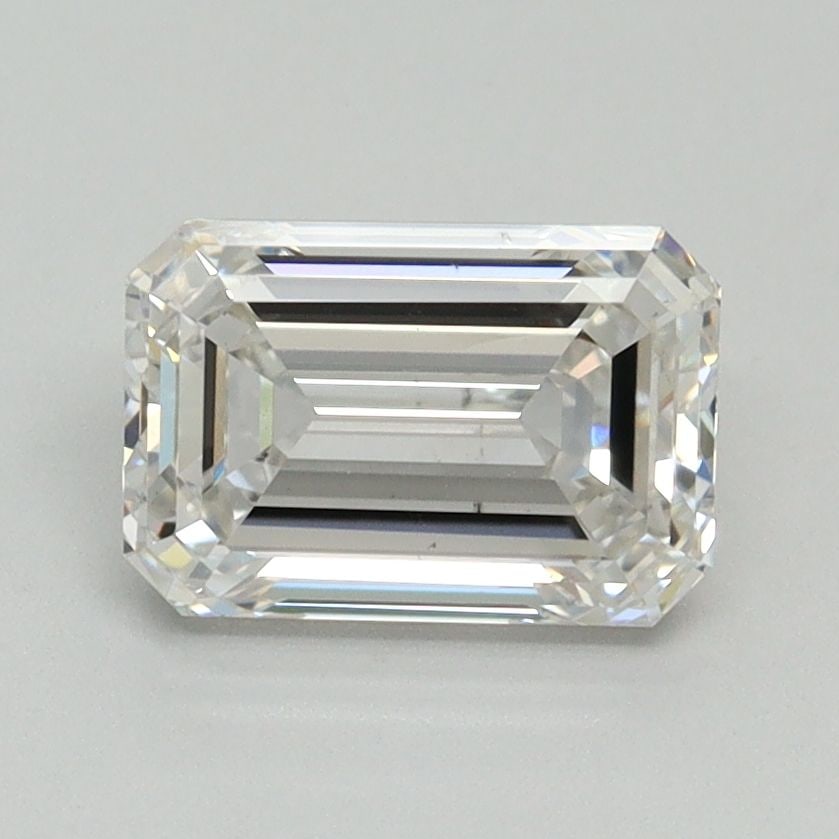 Loose Diamond - EMERALD 1.64ct F VS2: Loose Diamond - EMERALD 1.64ct F VS2 Source: This is a real non-mined Diamond that has been grown in a lab Shape: EMERALD Carats: 1.64 Color: F Clarity: VS2 Certification: NONE Video: