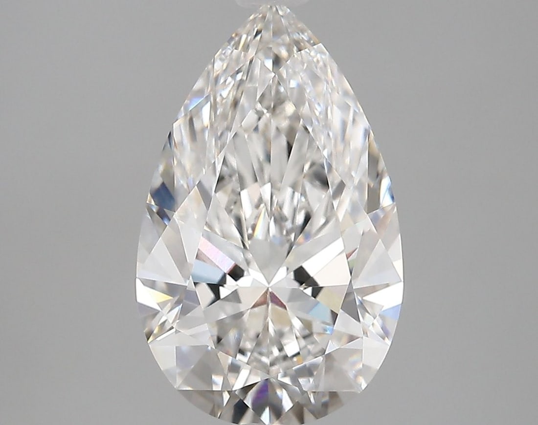 Loose Diamond - PEAR 4.02ct F VVS1: Loose Diamond - PEAR 4.02ct F VVS1 Source: This is a real non-mined Diamond that has been grown in a lab Shape: PEAR Carats: 4.02 Color: F Clarity: VVS1 Certification: IGI The Diamond Depot Guarantee: