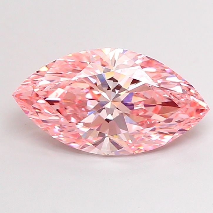 Loose Diamond - MARQUISE 3.0ct Fancy Vivid Pink VVS2: Loose Diamond - MARQUISE 3.0ct Fancy Vivid Pink VVS2 Source: This is a real non-mined Diamond that has been grown in a lab Shape: MARQUISE Carats: 3.0 Color: Fancy Vivid Pink Certification: IGI The Di