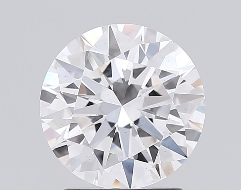 Ideal Loose Diamond - ROUND 2.02ct D VS2: Ideal Loose Diamond - ROUND 2.02ct D VS2 Source: This is a real non-mined Diamond that has been grown in a lab Shape: ROUND Carats: 2.02 Color: D Clarity: VS2 Certification: IGI Video: