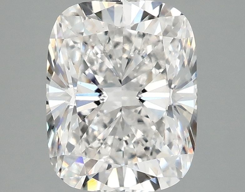 Loose Diamond - CUSHION MODIFIED 2.58ct E VS1: Loose Diamond - CUSHION MODIFIED 2.58ct E VS1 Source: This is a real non-mined Diamond that has been grown in a lab Shape: CUSHION MODIFIED Carats: 2.58 Color: E Clarity: VS1 Certification: IGI The Di