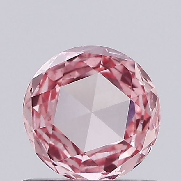 Loose Diamond - ROSE 0.47ct Fancy Vivid Pink VVS2: Loose Diamond - ROSE 0.47ct Fancy Vivid Pink VVS2 Source: This is a real non-mined Diamond that has been grown in a lab Shape: ROSE Carats: 0.47 Color: Fancy Vivid Pink Certification: NONE Video: