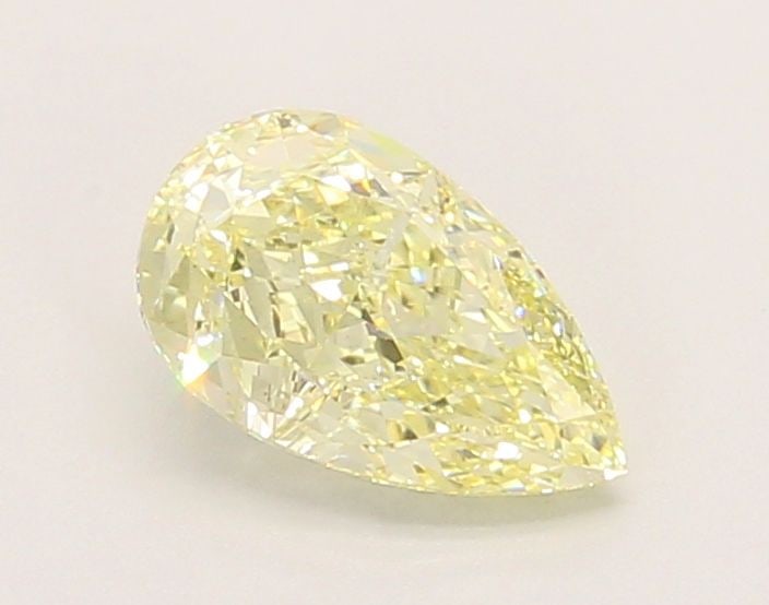 Loose Diamond - PEAR 1.05ct Fancy Light Yellow VS1: Loose Diamond - PEAR 1.05ct Fancy Light Yellow VS1 Source: This is a real non-mined Diamond that has been grown in a lab Shape: PEAR Carats: 1.05 Color: Fancy Light Yellow Certification: IGI Video: