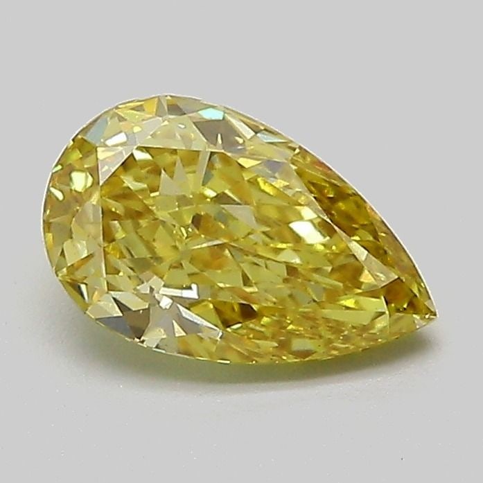 Loose Diamond - PEAR 1.0ct Fancy Intense Yellow VS2: Loose Diamond - PEAR 1.0ct Fancy Intense Yellow VS2 Source: This is a real non-mined Diamond that has been grown in a lab Shape: PEAR Carats: 1.0 Color: Fancy Intense Yellow Certification: IGI The Dia