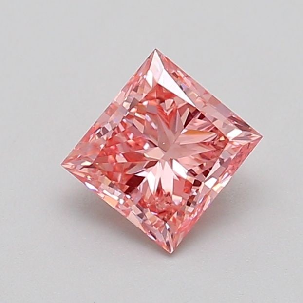Loose Diamond - PRINCESS 0.78ct Fancy Intense Pink SI1: Loose Diamond - PRINCESS 0.78ct Fancy Intense Pink SI1 Source: This is a real non-mined Diamond that has been grown in a lab Shape: PRINCESS Carats: 0.78 Color: Fancy Intense Pink Certification: IGI V