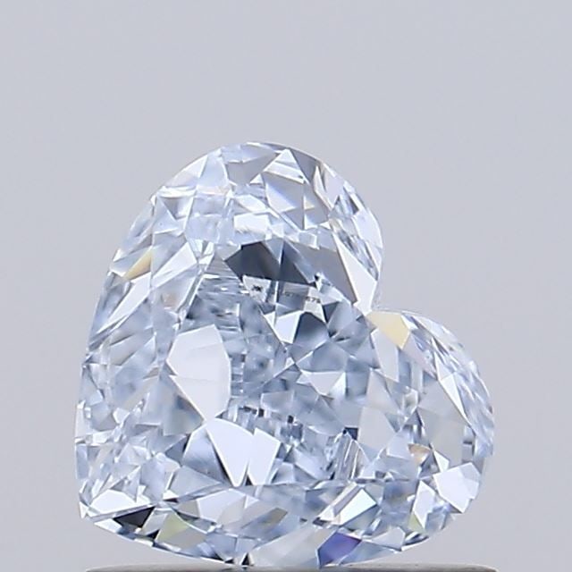 Loose Diamond - HEART 1.04ct Fancy Light Blue VVS2: Loose Diamond - HEART 1.04ct Fancy Light Blue VVS2 Source: This is a real non-mined Diamond that has been grown in a lab Shape: HEART Carats: 1.04 Color: Fancy Light Blue Certification: IGI The Diamon