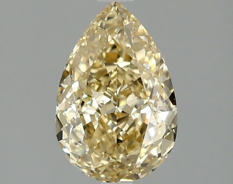 Loose Diamond - PEAR 1.59ct Fancy Intense Yellow VS1: Loose Diamond - PEAR 1.59ct Fancy Intense Yellow VS1 Source: This is a real non-mined Diamond that has been grown in a lab Shape: PEAR Carats: 1.59 Color: Fancy Intense Yellow Certification: IGI Video