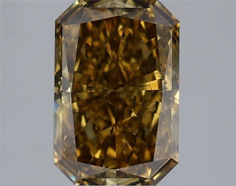 Loose Diamond - RADIANT 2.0ct Fancy Intense Gray Yellow SI1: Loose Diamond - RADIANT 2.0ct Fancy Intense Gray Yellow SI1 Source: This is a real non-mined Diamond that has been grown in a lab Shape: RADIANT Carats: 2.0 Color: Fancy Intense Gray Yellow Certificat