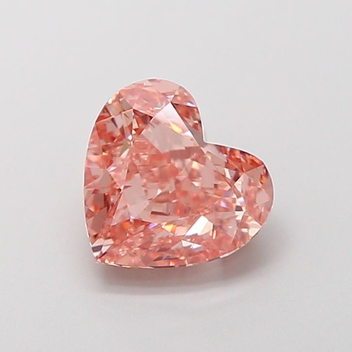 Loose Diamond - HEART 2.05ct Fancy Vivid Pink VS2: Loose Diamond - HEART 2.05ct Fancy Vivid Pink VS2 Source: This is a real non-mined Diamond that has been grown in a lab Shape: HEART Carats: 2.05 Color: Fancy Vivid Pink Certification: IGI Video: