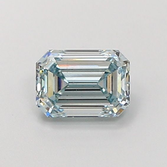 Loose Diamond - EMERALD 1.23ct Fancy Green Blue VS1: Loose Diamond - EMERALD 1.23ct Fancy Green Blue VS1 Source: This is a real non-mined Diamond that has been grown in a lab Shape: EMERALD Carats: 1.23 Color: Fancy Green Blue Certification: IGI Video: