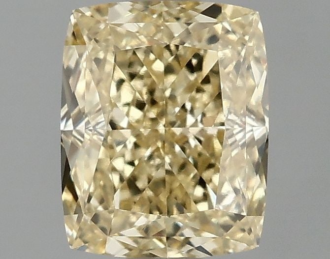 Loose Diamond - CUSHION MODIFIED 1.09ct Fancy Intense Yellow VVS2: Loose Diamond - CUSHION MODIFIED 1.09ct Fancy Intense Yellow VVS2 Source: This is a real non-mined Diamond that has been grown in a lab Shape: CUSHION MODIFIED Carats: 1.09 Color: Fancy Intense Yellow