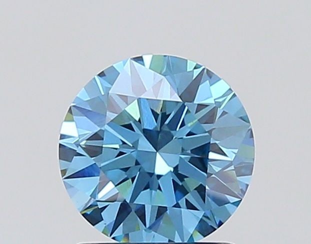 Ideal Loose Diamond - ROUND 1.2ct Fancy Vivid Blue VVS2: Ideal Loose Diamond - ROUND 1.2ct Fancy Vivid Blue VVS2 Source: This is a real non-mined Diamond that has been grown in a lab Shape: ROUND Carats: 1.2 Color: Fancy Vivid Blue Certification: IGI Video: