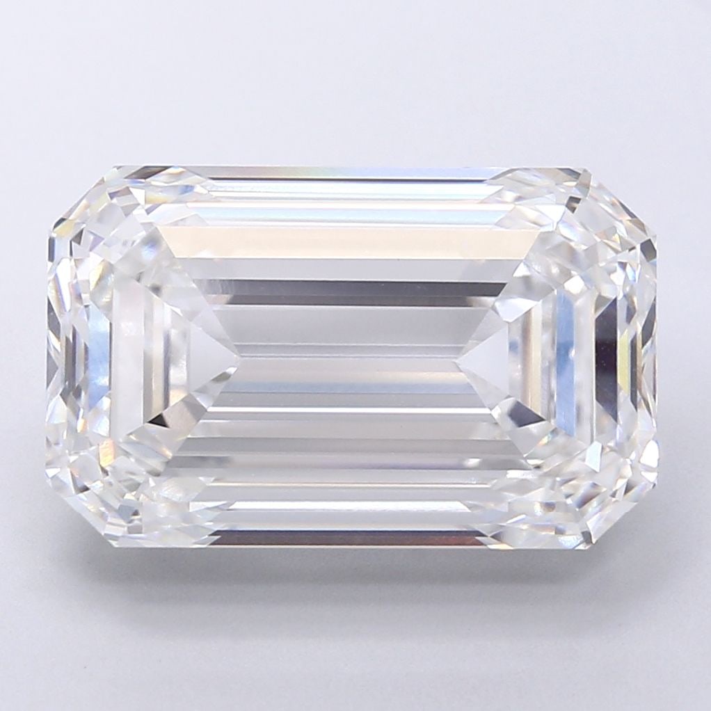 Loose Diamond - EMERALD 11.05ct F VVS2: Loose Diamond - EMERALD 11.05ct F VVS2 Source: This is a real non-mined Diamond that has been grown in a lab Shape: EMERALD Carats: 11.05 Color: F Clarity: VVS2 Certification: IGI Video: