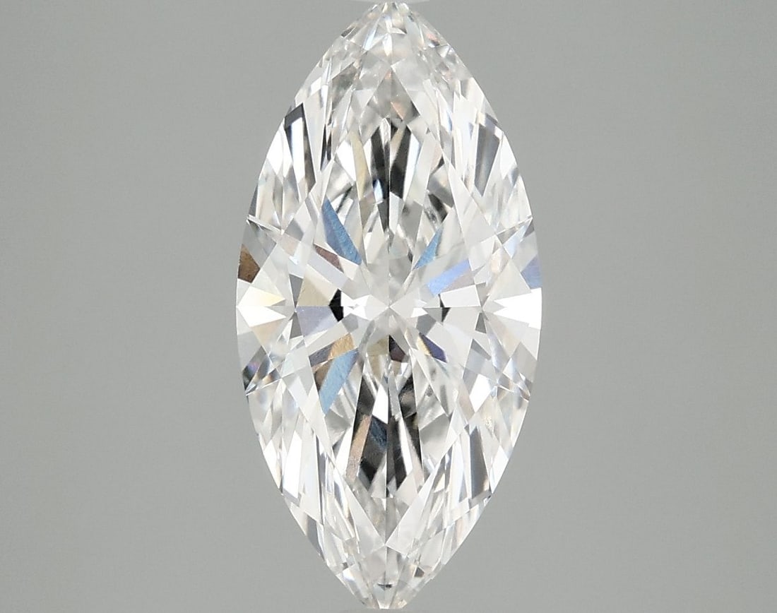 Loose Diamond - MARQUISE 2.43ct E VS1: Loose Diamond - MARQUISE 2.43ct E VS1 Source: This is a real non-mined Diamond that has been grown in a lab Shape: MARQUISE Carats: 2.43 Color: E Clarity: VS1 Certification: IGI Video: