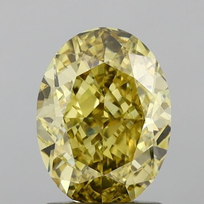 Loose Diamond - OVAL 1.55ct Fancy Yellow VS1: Loose Diamond - OVAL 1.55ct Fancy Yellow VS1 Source: This is a real non-mined Diamond that has been grown in a lab Shape: OVAL Carats: 1.55 Color: Fancy Yellow Certification: IGI Video:
