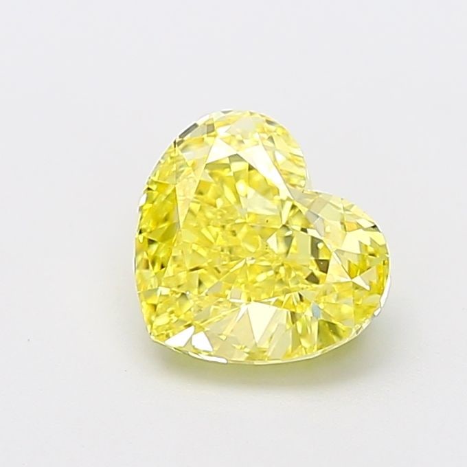 Loose Diamond - HEART 2.01ct Fancy Intense Yellow VS1: Loose Diamond - HEART 2.01ct Fancy Intense Yellow VS1 Source: This is a real non-mined Diamond that has been grown in a lab Shape: HEART Carats: 2.01 Color: Fancy Intense Yellow Certification: IGI Vid