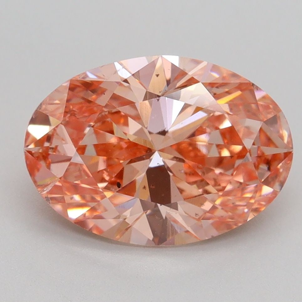 Loose Diamond - OVAL 3.02ct Fancy Intense Pink SI1: Loose Diamond - OVAL 3.02ct Fancy Intense Pink SI1 Source: This is a real non-mined Diamond that has been grown in a lab Shape: OVAL Carats: 3.02 Color: Fancy Intense Pink Certification: IGI Video: