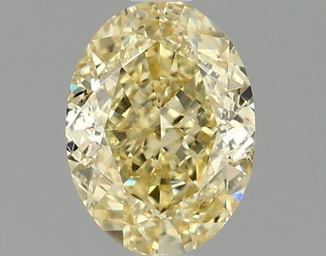 Loose Diamond - OVAL 1.32ct Fancy Intense Yellow VS1: Loose Diamond - OVAL 1.32ct Fancy Intense Yellow VS1 Source: This is a real non-mined Diamond that has been grown in a lab Shape: OVAL Carats: 1.32 Color: Fancy Intense Yellow Certification: IGI Video