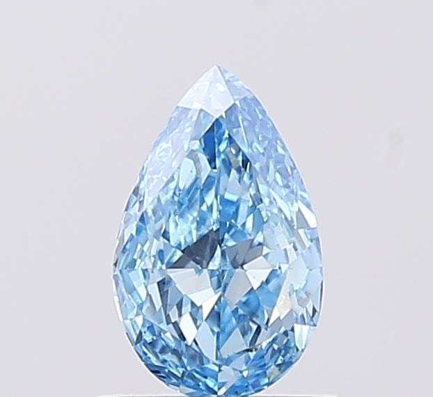 Loose Diamond - PEAR 0.87ct Fancy Vivid Blue VS1: Loose Diamond - PEAR 0.87ct Fancy Vivid Blue VS1 Source: This is a real non-mined Diamond that has been grown in a lab Shape: PEAR Carats: 0.87 Color: Fancy Vivid Blue Certification: IGI Video: Video