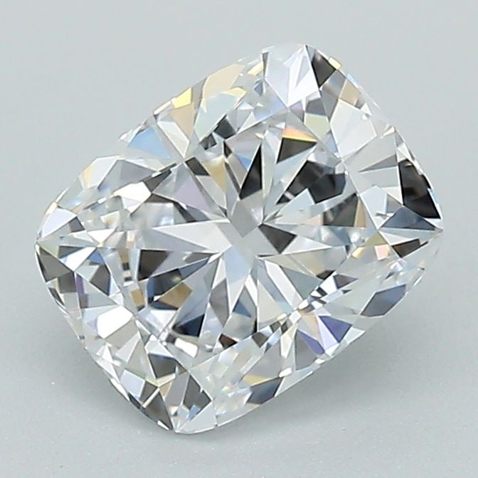 Loose Diamond - CUSHION BRILLIANT 1.42ct D VVS2: Loose Diamond - CUSHION BRILLIANT 1.42ct D VVS2 Source: This is a real non-mined Diamond that has been grown in a lab Shape: CUSHION BRILLIANT Carats: 1.42 Color: D Clarity: VVS2 Certification: GIA