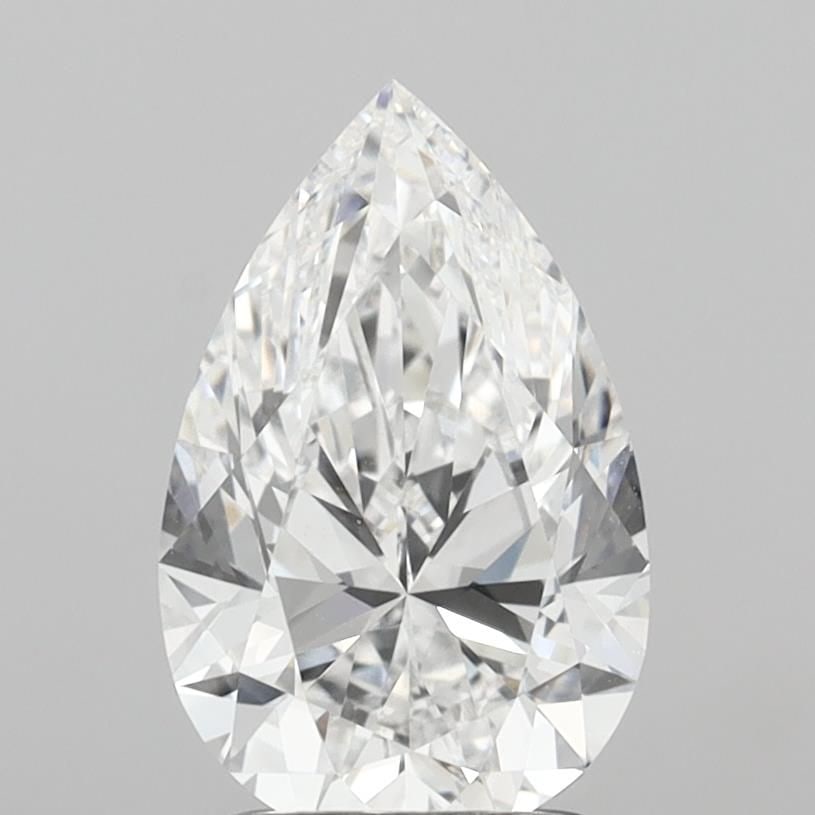 Loose Diamond - PEAR 2.01ct D IF: Loose Diamond - PEAR 2.01ct D IF Source: This is a real non-mined Diamond that has been grown in a lab Shape: PEAR Carats: 2.01 Color: D Clarity: IF Certification: IGI Video: Video Link The Diamond