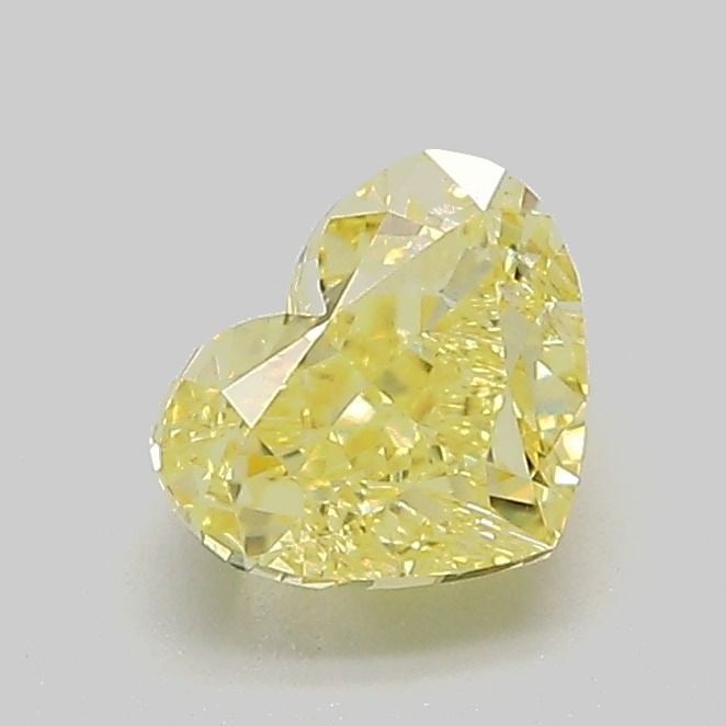 Loose Diamond - HEART 1.02ct Fancy Intense Yellow SI2: Loose Diamond - HEART 1.02ct Fancy Intense Yellow SI2 Source: This is a real non-mined Diamond that has been grown in a lab Shape: HEART Carats: 1.02 Color: Fancy Intense Yellow Certification: IGI