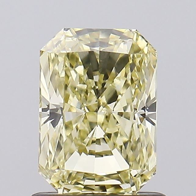 Loose Diamond - RADIANT 1.06ct Fancy Yellow VS1: Loose Diamond - RADIANT 1.06ct Fancy Yellow VS1 Source: This is a real non-mined Diamond that has been grown in a lab Shape: RADIANT Carats: 1.06 Color: Fancy Yellow Certification: IGI Video: Video