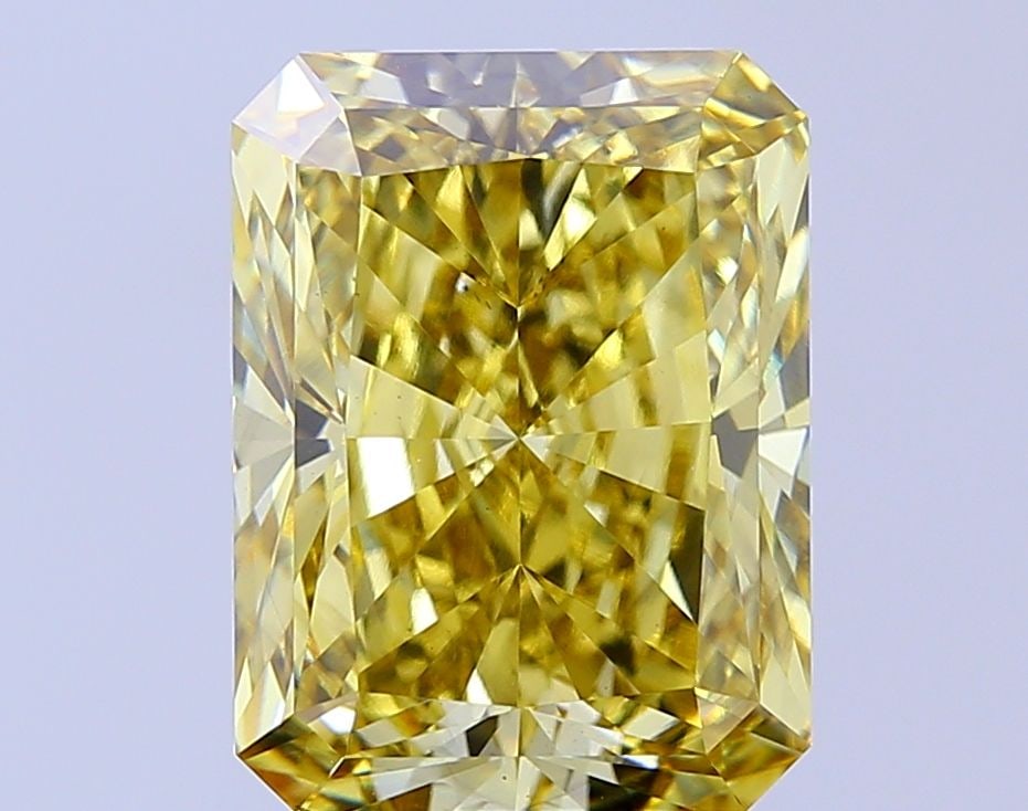 Loose Diamond - RADIANT 7.03ct Fancy Intense Yellow VS2: Loose Diamond - RADIANT 7.03ct Fancy Intense Yellow VS2 Source: This is a real non-mined Diamond that has been grown in a lab Shape: RADIANT Carats: 7.03 Color: Fancy Intense Yellow Certification: