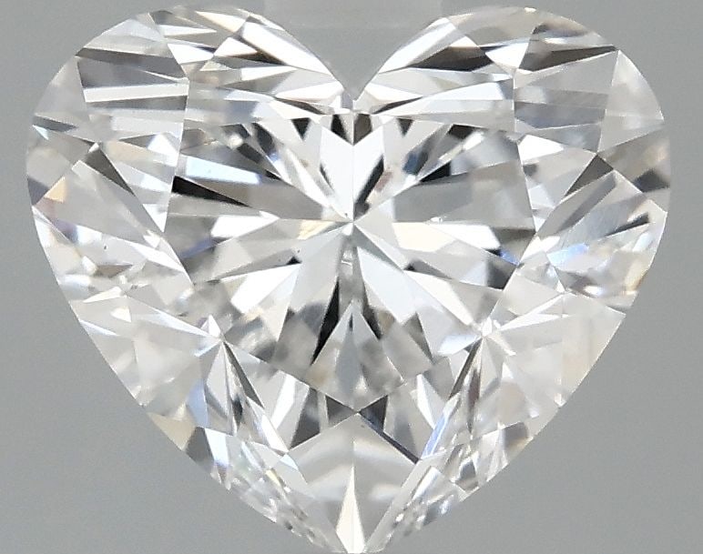 Loose Diamond - HEART 2.01ct E VS1: Loose Diamond - HEART 2.01ct E VS1 Source: This is a real non-mined Diamond that has been grown in a lab Shape: HEART Carats: 2.01 Color: E Clarity: VS1 Certification: IGI Video: