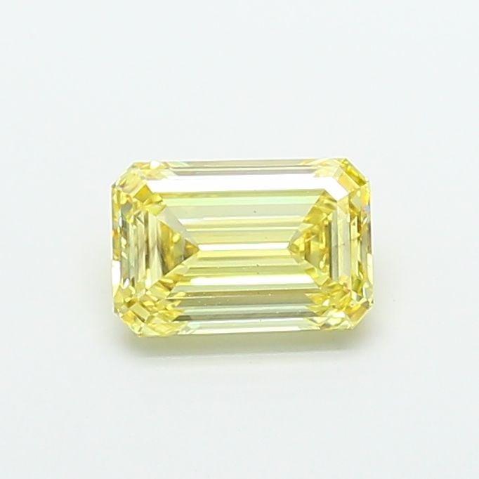 Loose Diamond - EMERALD 2.04ct Fancy Intense Yellow VS2: Loose Diamond - EMERALD 2.04ct Fancy Intense Yellow VS2 Source: This is a real non-mined Diamond that has been grown in a lab Shape: EMERALD Carats: 2.04 Color: Fancy Intense Yellow Certification: IGI