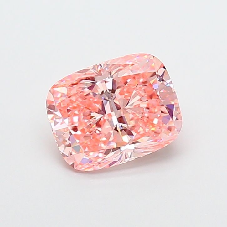 Loose Diamond - CUSHION MODIFIED 2.51ct Fancy Vivid Pink VVS2: Loose Diamond - CUSHION MODIFIED 2.51ct Fancy Vivid Pink VVS2 Source: This is a real non-mined Diamond that has been grown in a lab Shape: CUSHION MODIFIED Carats: 2.51 Color: Fancy Vivid Pink Certifi