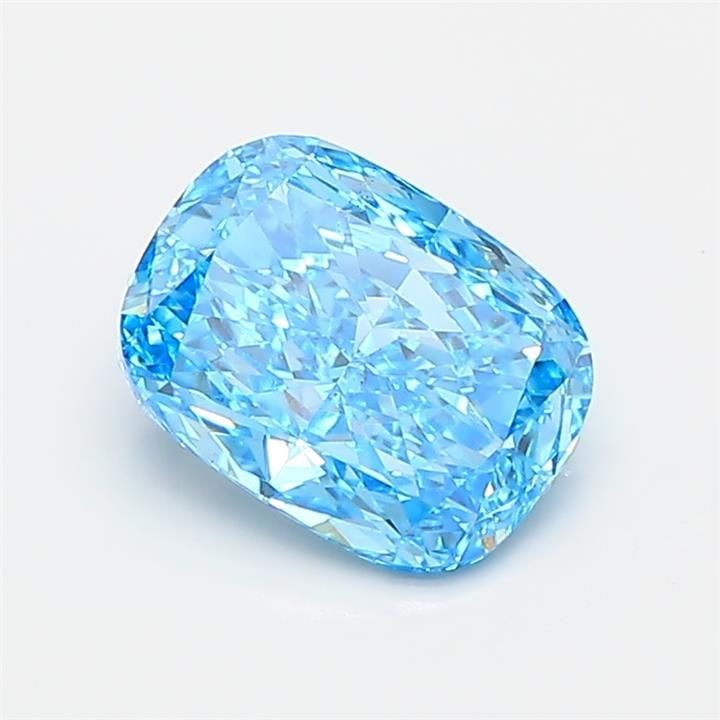 Loose Diamond - CUSHION MODIFIED 1.22ct Fancy Vivid Blue VS2: Loose Diamond - CUSHION MODIFIED 1.22ct Fancy Vivid Blue VS2 Source: This is a real non-mined Diamond that has been grown in a lab Shape: CUSHION MODIFIED Carats: 1.22 Color: Fancy Vivid Blue Certific