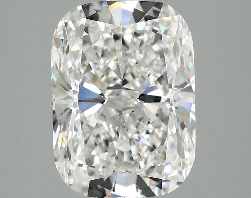 Loose Diamond - CUSHION MODIFIED 2.51ct F VS1: Loose Diamond - CUSHION MODIFIED 2.51ct F VS1 Source: This is a real non-mined Diamond that has been grown in a lab Shape: CUSHION MODIFIED Carats: 2.51 Color: F Clarity: VS1 Certification: IGI Video: