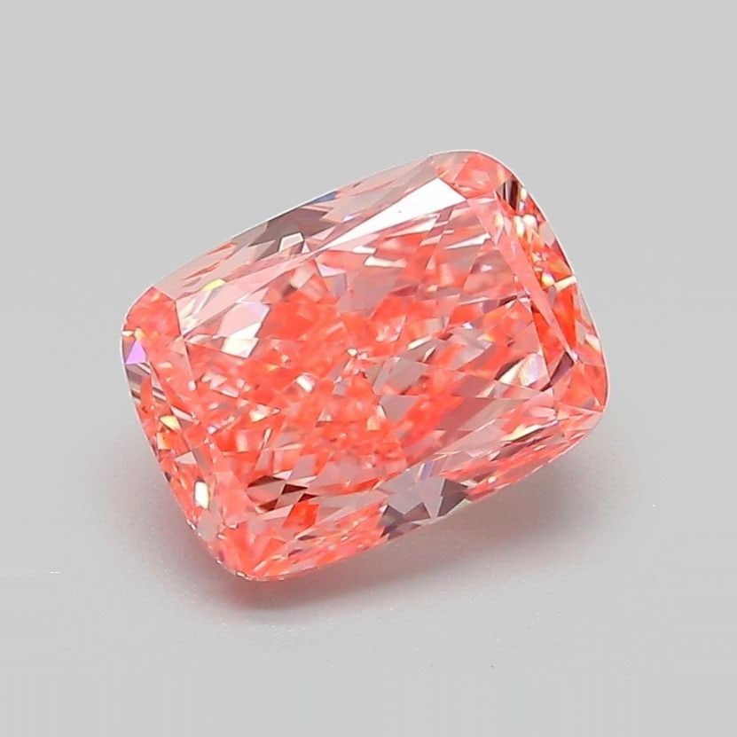 Loose Diamond - CUSHION MODIFIED 2.25ct Fancy Vivid Pink VVS2: Loose Diamond - CUSHION MODIFIED 2.25ct Fancy Vivid Pink VVS2 Source: This is a real non-mined Diamond that has been grown in a lab Shape: CUSHION MODIFIED Carats: 2.25 Color: Fancy Vivid Pink Certifi
