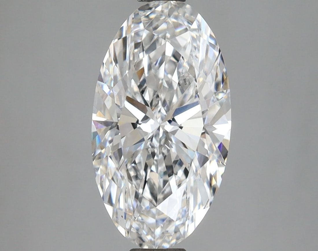 Loose Diamond - OVAL 2.25ct D VS1: Loose Diamond - OVAL 2.25ct D VS1 Source: This is a real non-mined Diamond that has been grown in a lab Shape: OVAL Carats: 2.25 Color: D Clarity: VS1 Certification: IGI Video: Video Link The Diamond