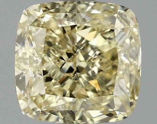 Loose Diamond - CUSHION MODIFIED 1.89ct Fancy Intense Yellow VS1: Loose Diamond - CUSHION MODIFIED 1.89ct Fancy Intense Yellow VS1 Source: This is a real non-mined Diamond that has been grown in a lab Shape: CUSHION MODIFIED Carats: 1.89 Color: Fancy Intense Yellow