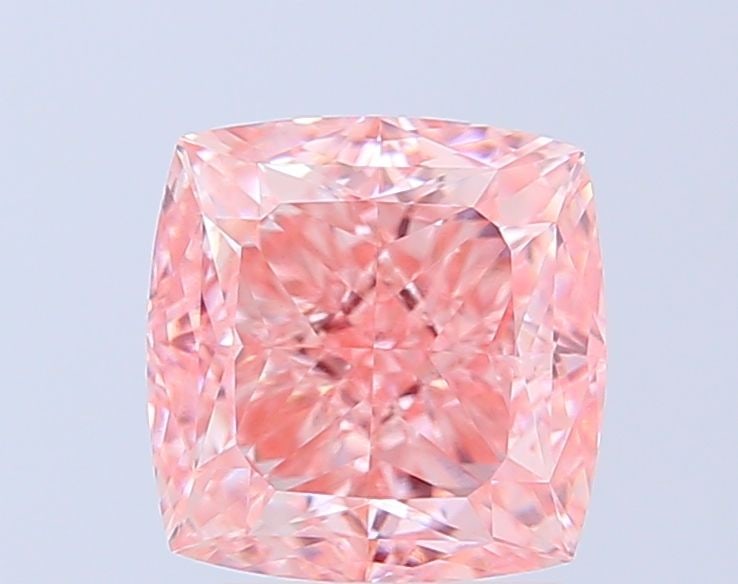 Loose Diamond - CUSHION MODIFIED 3.63ct Fancy Vivid Pink VVS2: Loose Diamond - CUSHION MODIFIED 3.63ct Fancy Vivid Pink VVS2 Source: This is a real non-mined Diamond that has been grown in a lab Shape: CUSHION MODIFIED Carats: 3.63 Color: Fancy Vivid Pink Certifi