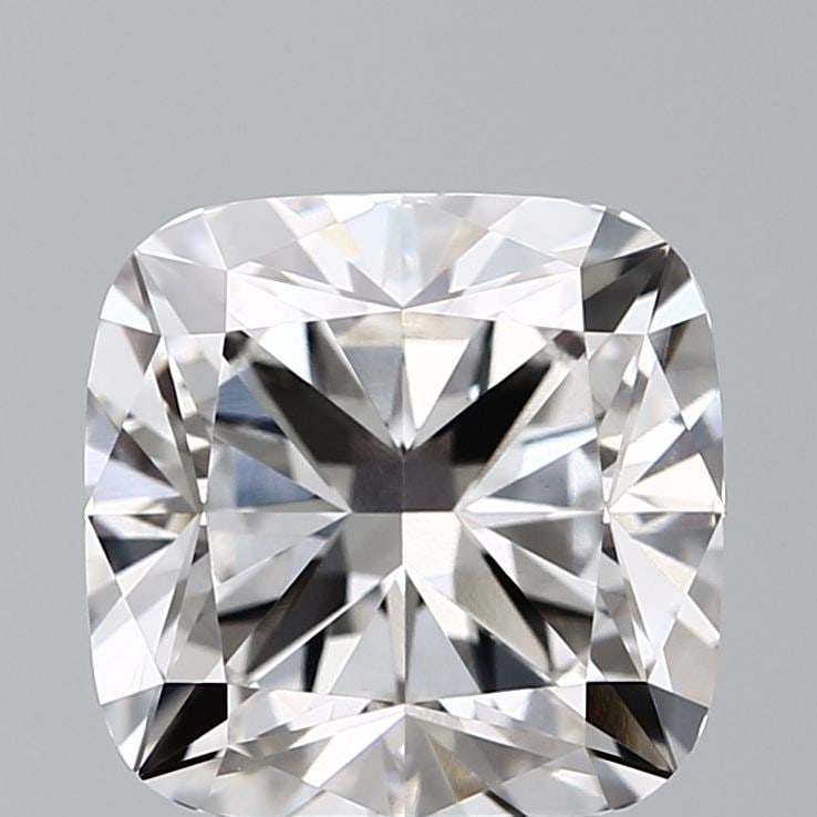 Loose Diamond - CUSHION BRILLIANT 2.71ct F VS1: Loose Diamond - CUSHION BRILLIANT 2.71ct F VS1 Source: This is a real non-mined Diamond that has been grown in a lab Shape: CUSHION BRILLIANT Carats: 2.71 Color: F Clarity: VS1 Certification: IGI Vide