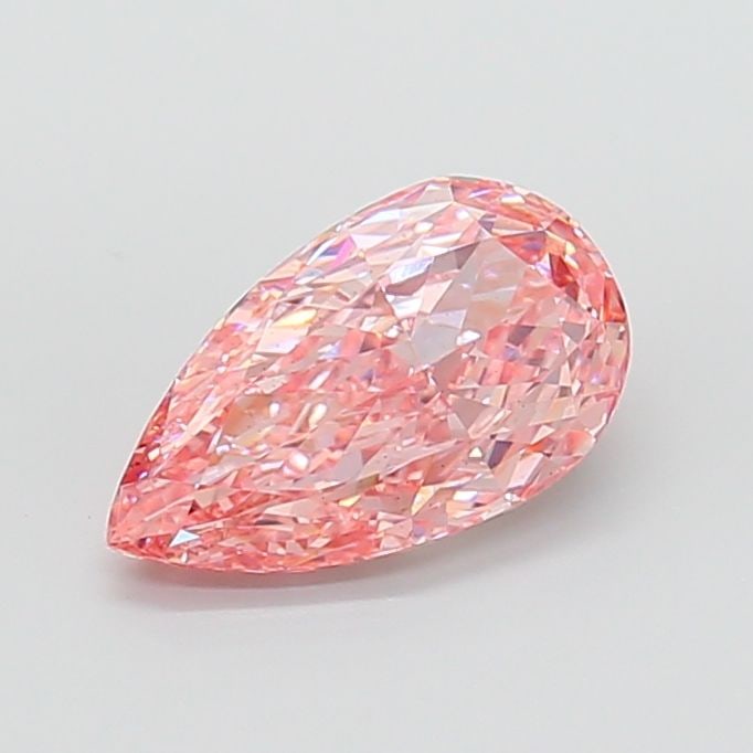 Loose Diamond - PEAR 4.02ct Fancy Vivid Pink VS2: Loose Diamond - PEAR 4.02ct Fancy Vivid Pink VS2 Source: This is a real non-mined Diamond that has been grown in a lab Shape: PEAR Carats: 4.02 Color: Fancy Vivid Pink Certification: IGI Video: