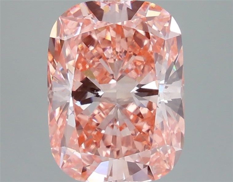Loose Diamond - CUSHION MODIFIED 4.04ct Fancy Vivid Pink VS2: Loose Diamond - CUSHION MODIFIED 4.04ct Fancy Vivid Pink VS2 Source: This is a real non-mined Diamond that has been grown in a lab Shape: CUSHION MODIFIED Carats: 4.04 Color: Fancy Vivid Pink Certific