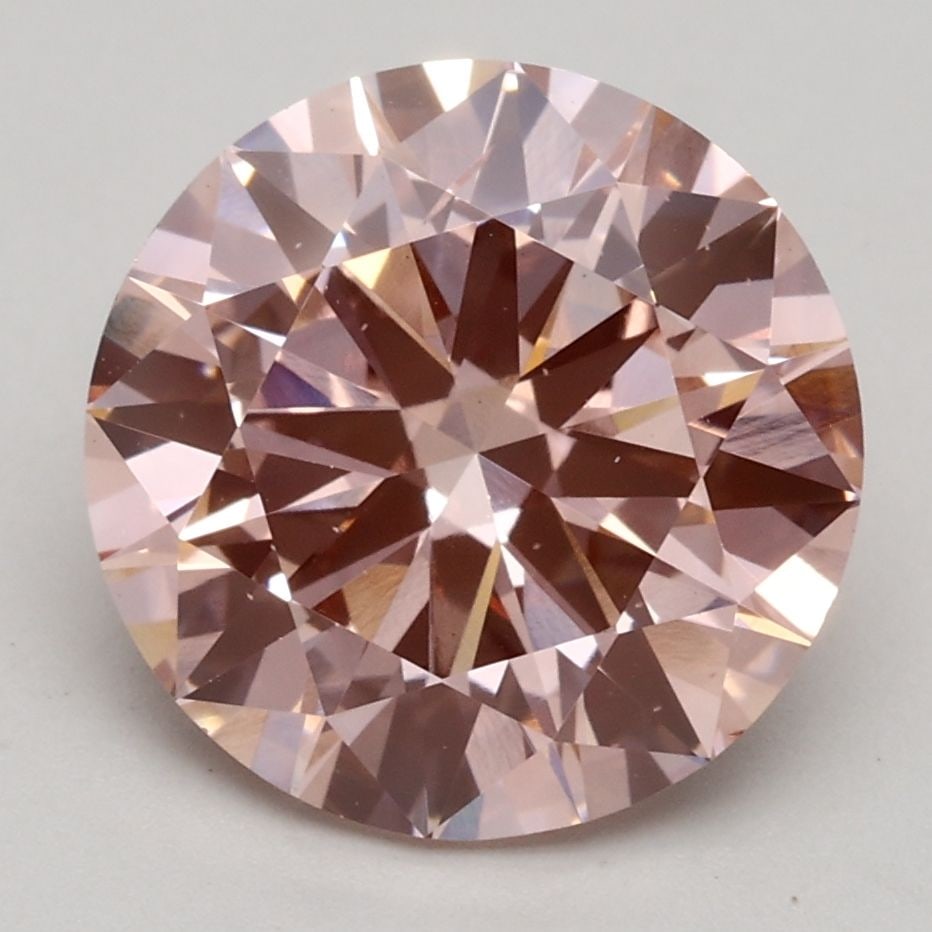 Loose Diamond - ROUND 3.0ct Fancy Intense Pink SI1: Loose Diamond - ROUND 3.0ct Fancy Intense Pink SI1 Source: This is a real non-mined Diamond that has been grown in a lab Shape: ROUND Carats: 3.0 Color: Fancy Intense Pink Certification: IGI Video: