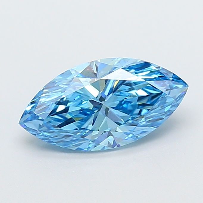 Loose Diamond - MARQUISE 1.84ct Fancy Vivid Blue VS1: Loose Diamond - MARQUISE 1.84ct Fancy Vivid Blue VS1 Source: This is a real non-mined Diamond that has been grown in a lab Shape: MARQUISE Carats: 1.84 Color: Fancy Vivid Blue Certification: IGI