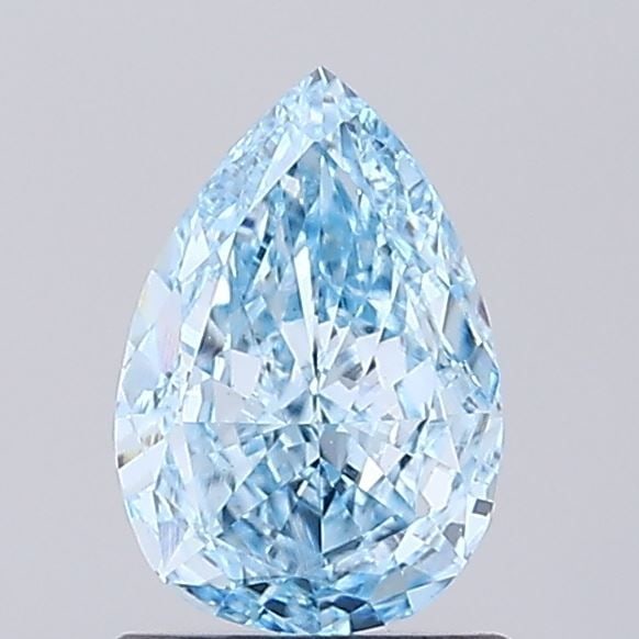 Loose Diamond - PEAR 1.04ct Fancy Vivid Blue VVS2: Loose Diamond - PEAR 1.04ct Fancy Vivid Blue VVS2 Source: This is a real non-mined Diamond that has been grown in a lab Shape: PEAR Carats: 1.04 Color: Fancy Vivid Blue Certification: IGI Video: